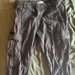 Sun + Stone Men's Dark Gray Cargo Pants